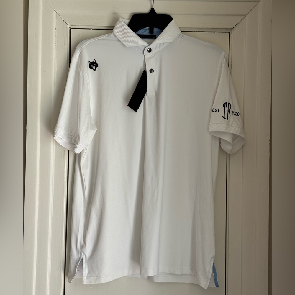 NWT Greyson men’s Cayuse Sport Polo in Arctic